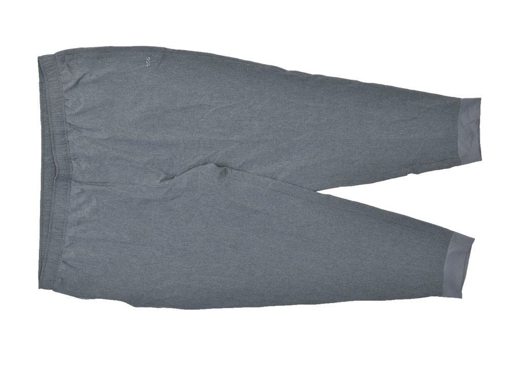 DSG Men's Regular Size XXL Mid Gray Agility Jogger Pants Zipper Pockets NEW
